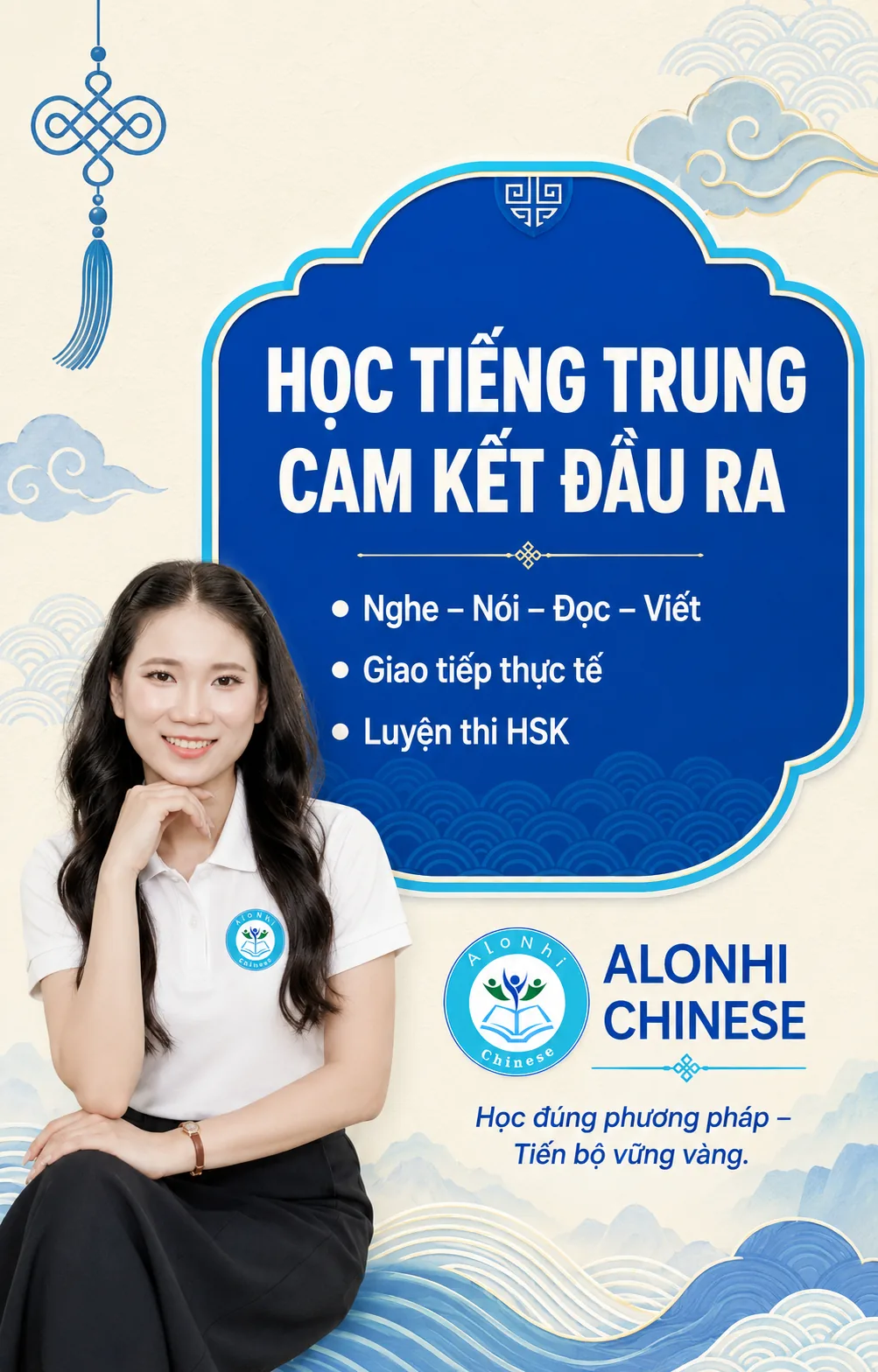 Giáo viên Alonhi Chinese, chương trình học tiếng Trung cam kết đầu ra